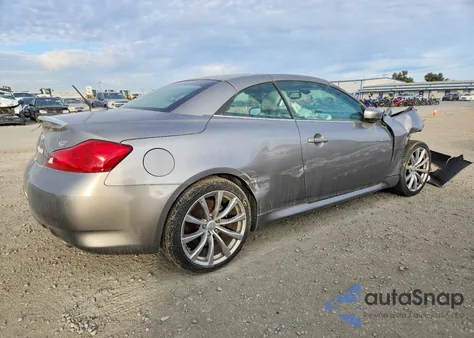 2009 Infiniti G37 Base z USA, uszkodzony, nr VIN JNKCV66E19M721341